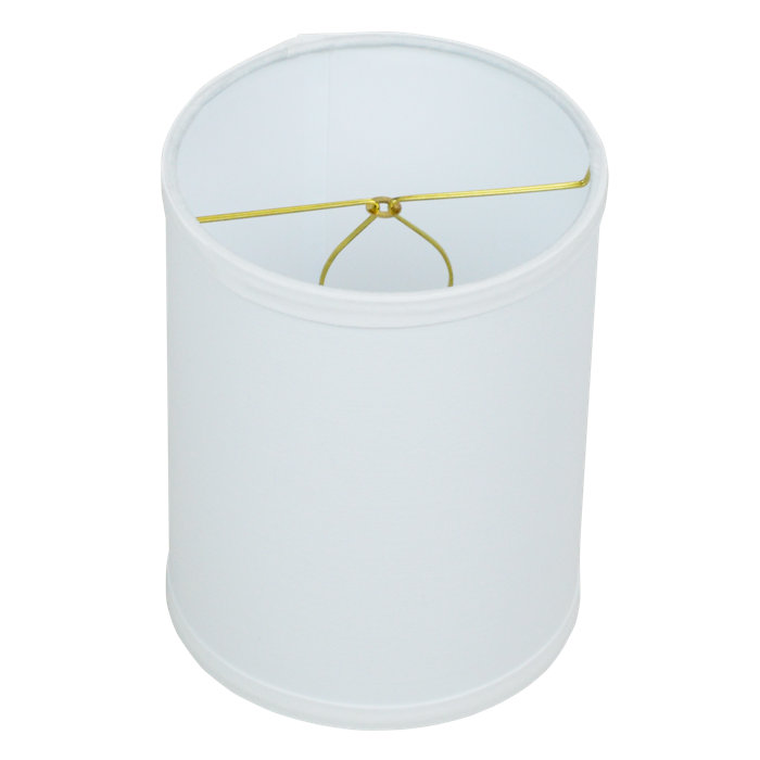 Fenchel Shades 8" H x 6" W Drum Lamp Shade (Bulb Clip Attachment) Wayfair